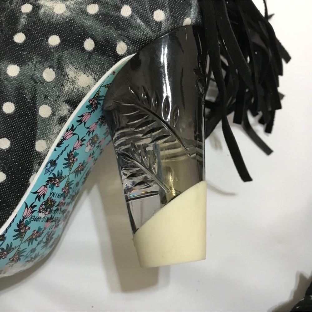IRREGULAR CHOICE Women's Milkshake Mush Heels Pumps Size US 6.5 / EU 37 - Picture 14 of 14
